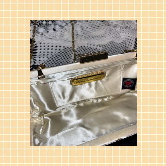 Urban Expressions NWT Elegant Clutch OR shoulder Evening Bag - Picture 7 of 8